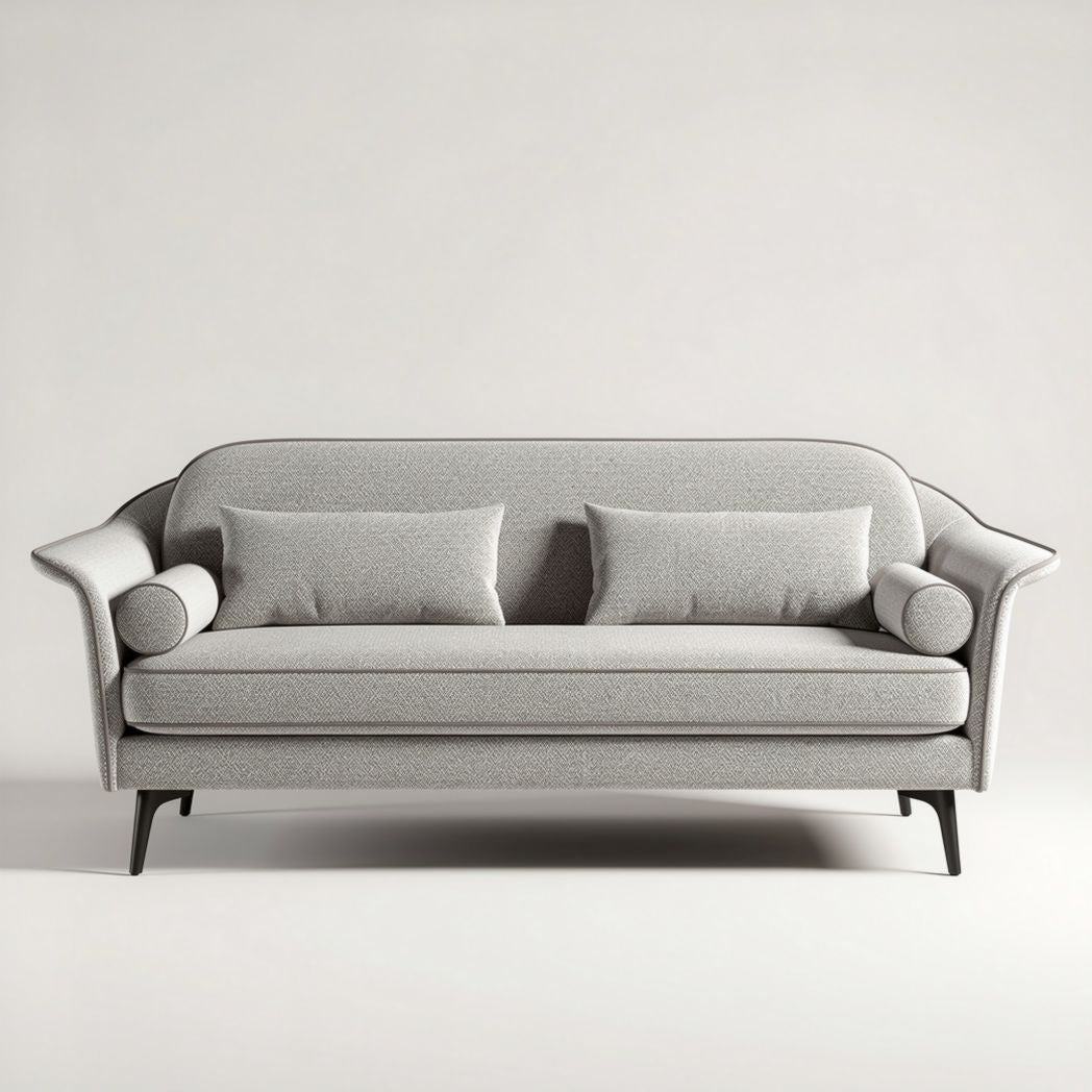 Divano in tessuto per salotto – 200 x 90 x 85 cm